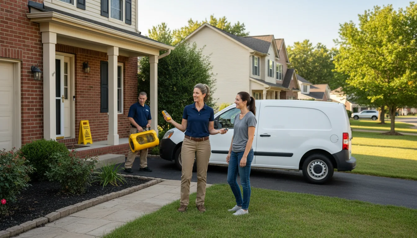 Water restoration image for Home Water Damage Repair in Blanco, TX
